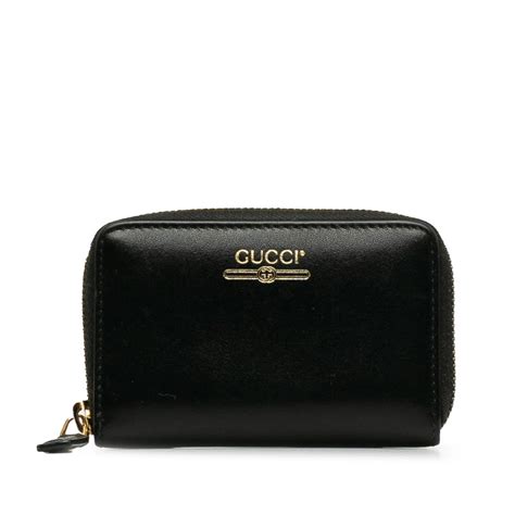 小銭入れ gucci|GUCCI ロゴ コインケースブラック レザー .